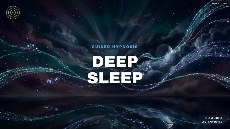 Deep Sleep & Racing Thoughts — guided hypnosis session cover art