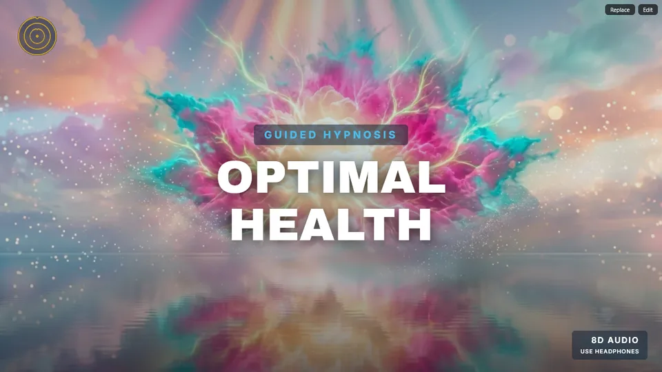 Optimal Health & Vitality — guided hypnosis session cover art