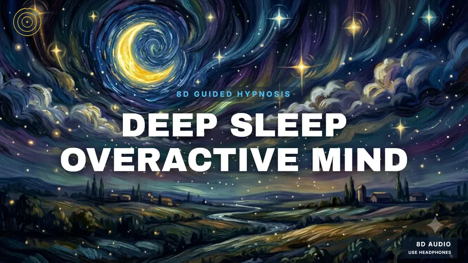 Sleep Hypnosis for an Overactive Mind — guided hypnosis session cover art
