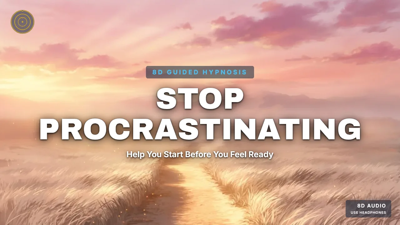 Stop Procrastinating — guided hypnosis session cover art